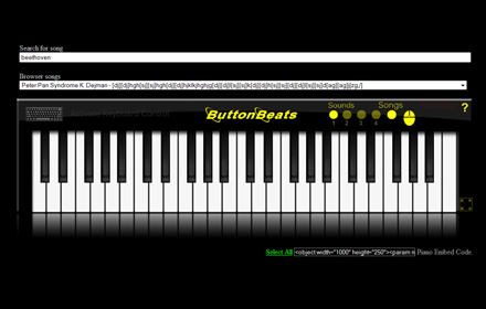 Keyboard piano software, free download